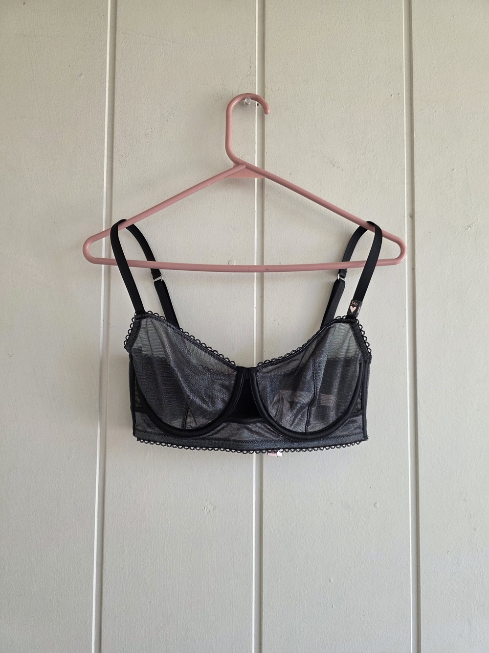 Victoria Secret Dream Angels Mesh Balconette Bra 34D New